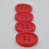 Button - Pop of Colour - Ruby Red - 18mm